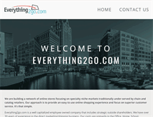 Tablet Screenshot of everything2go.com